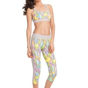 Trina Turk ‘Lava Lamp’ capri leggings